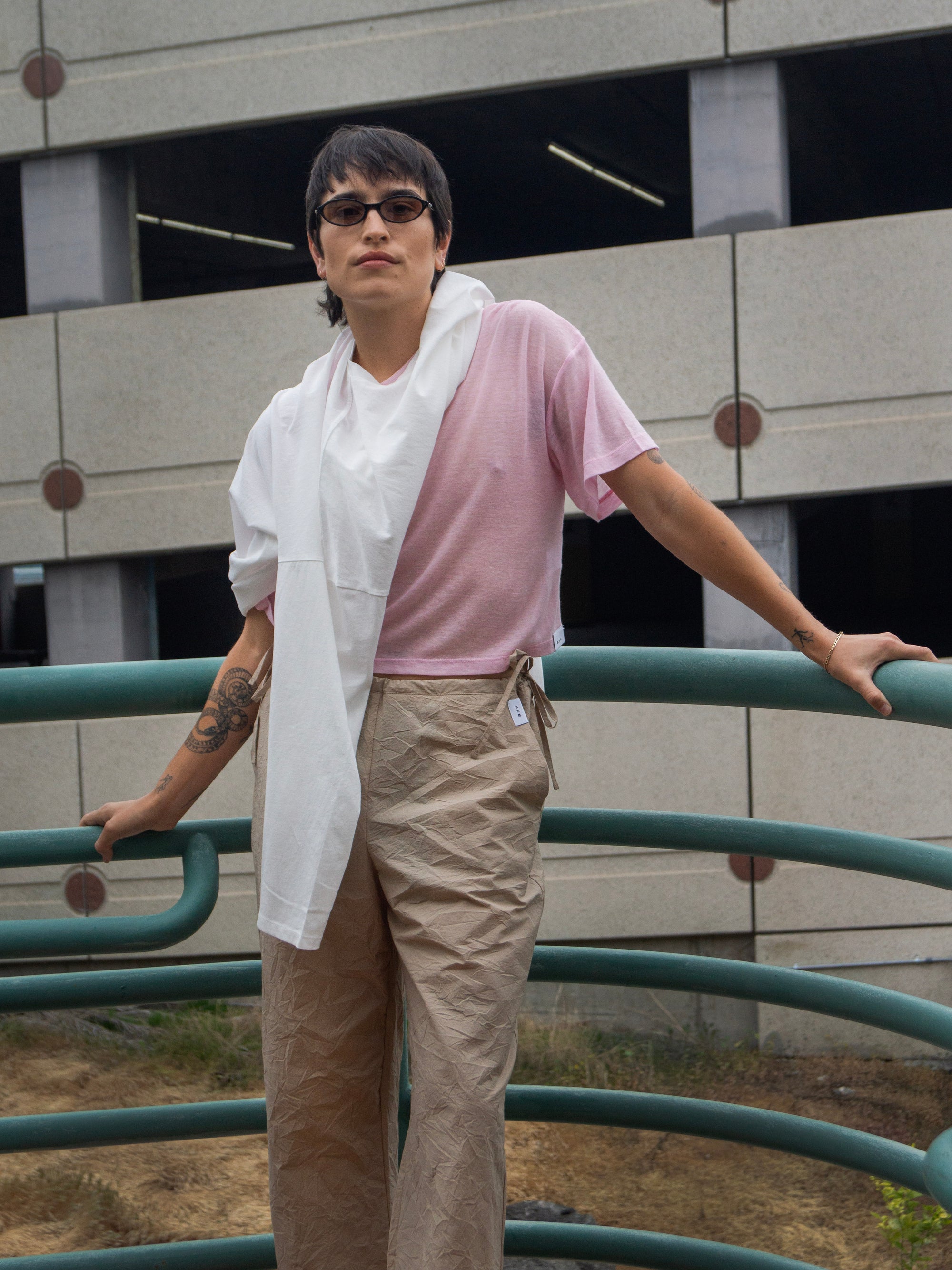 Lyocell Wool Short Sleeve Tee