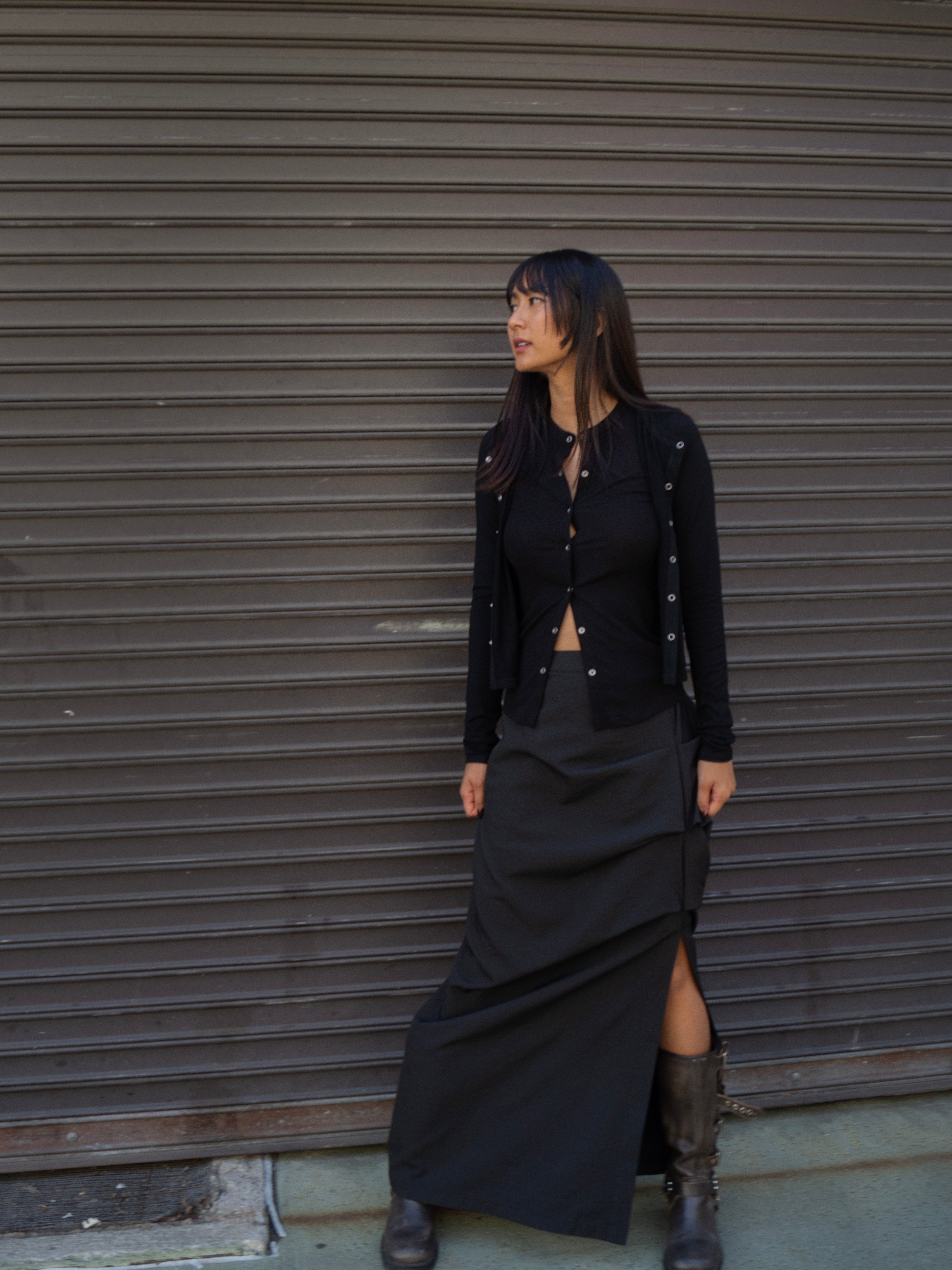 Snap Cardigan – LANG