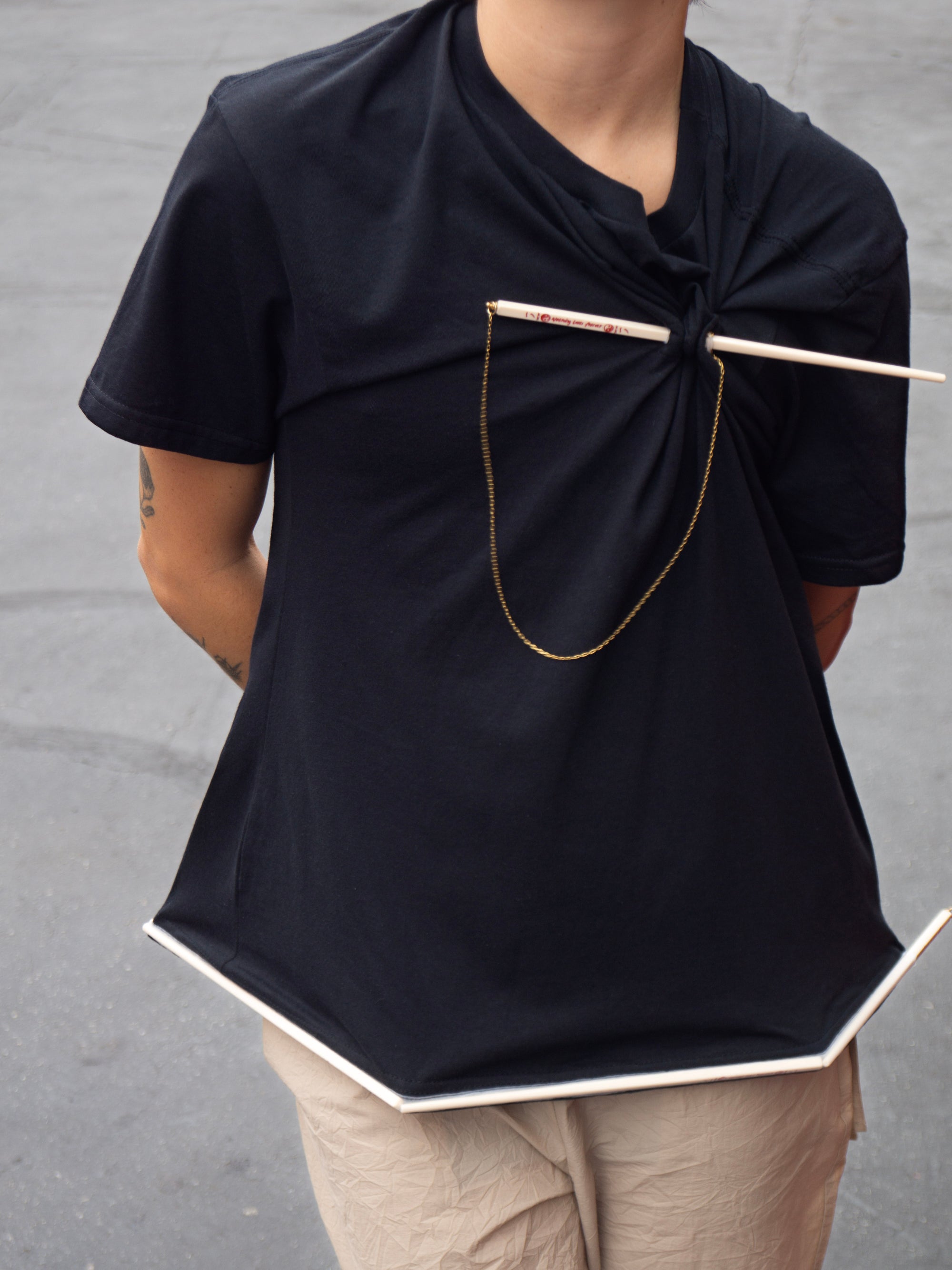 Chopstick Twist T-shirt