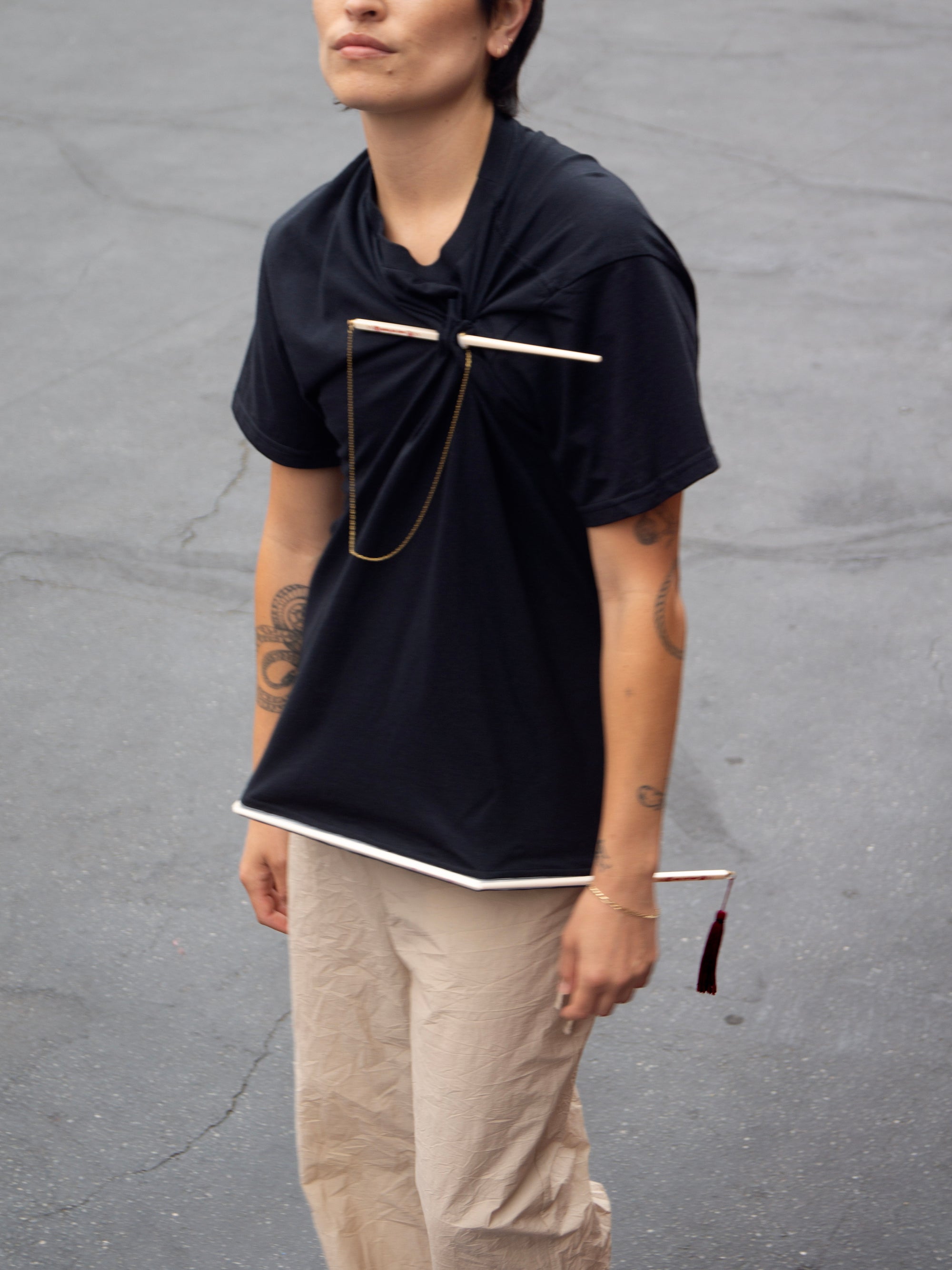 Chopstick Twist T-shirt