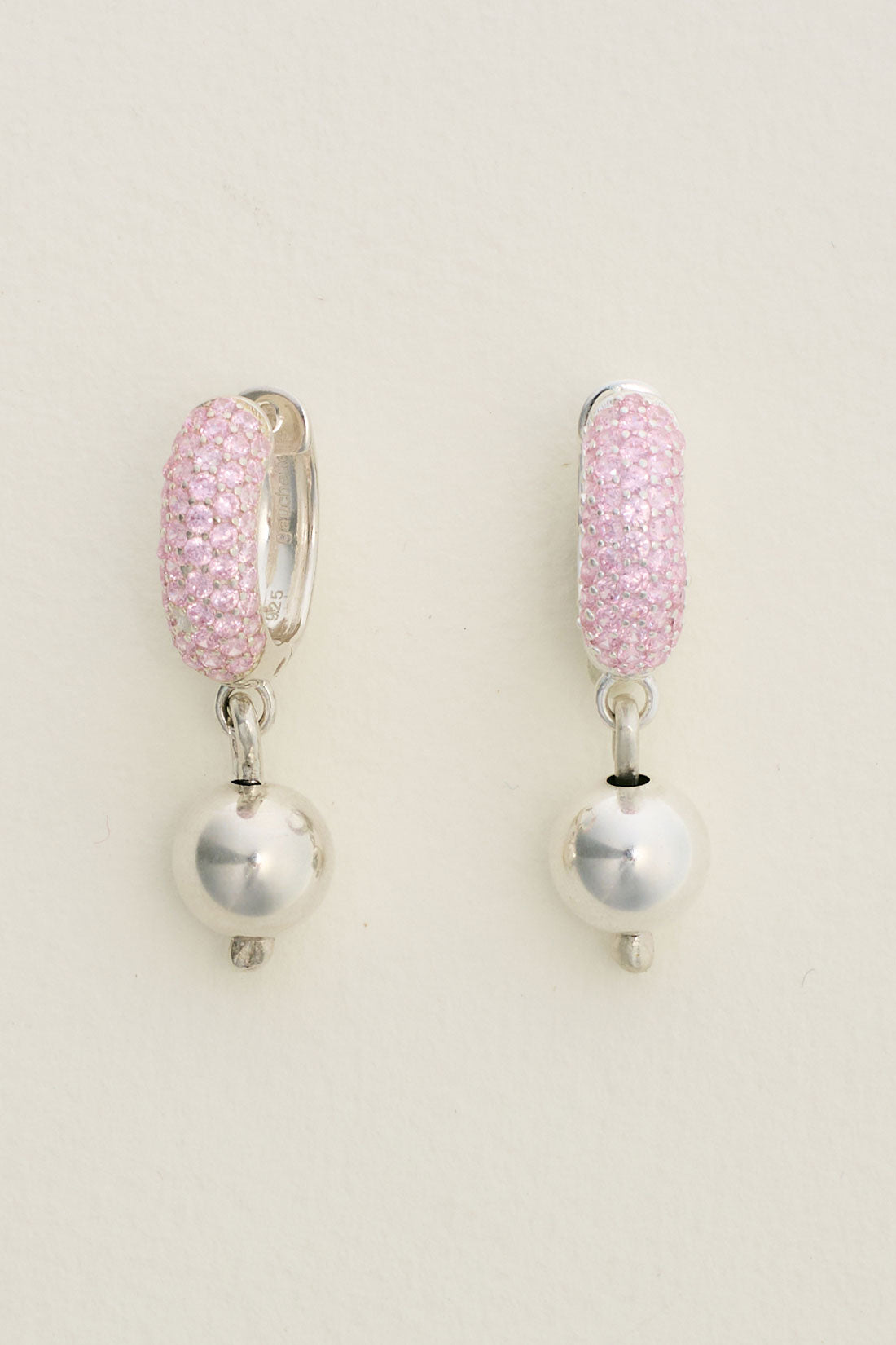 Pavé Bol Earrings