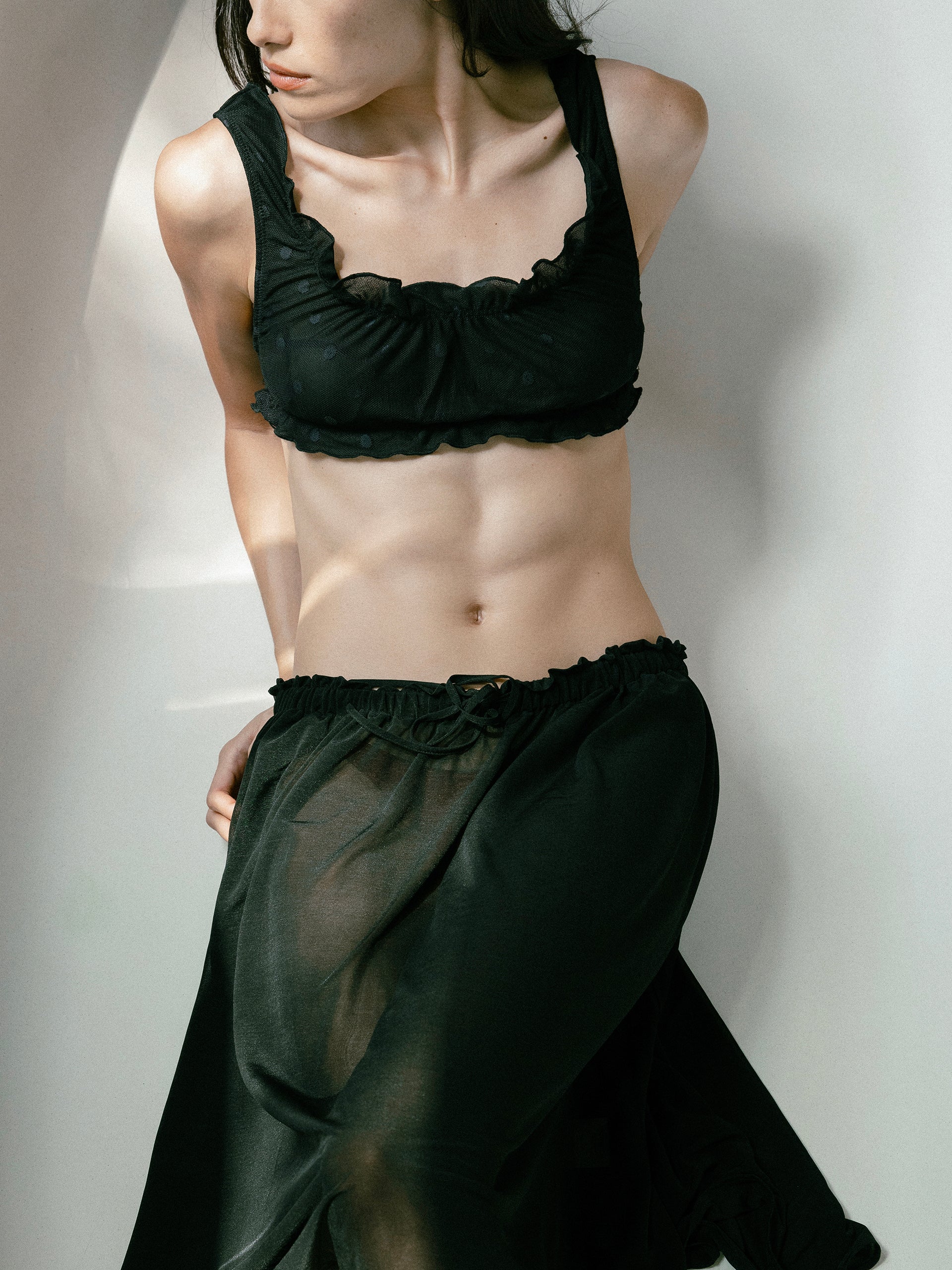 Ruched Skirt