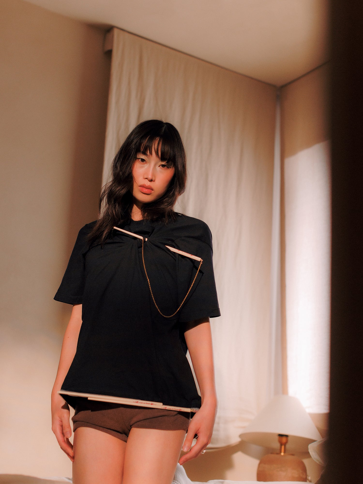 Chopstick Twist T-shirt