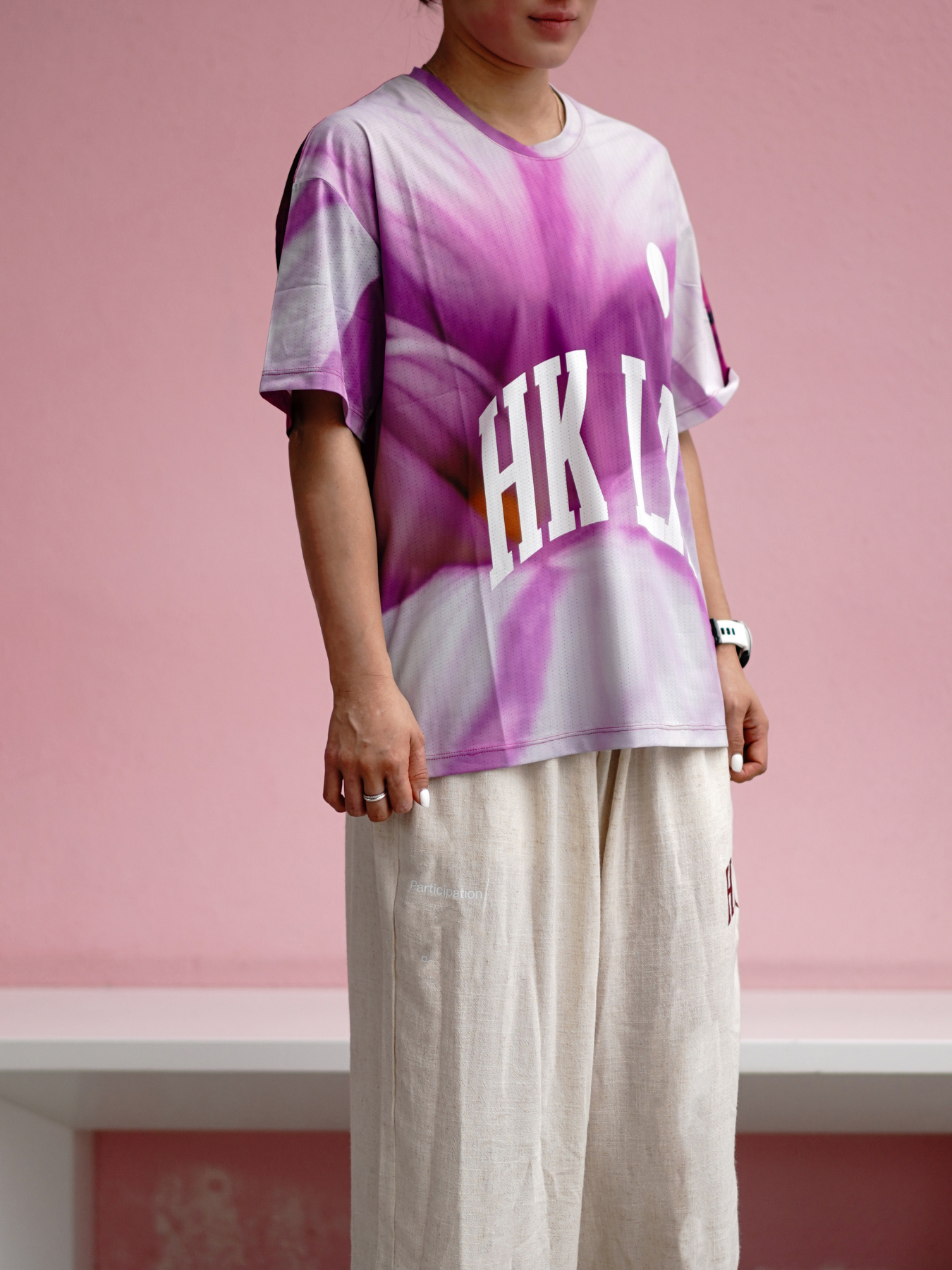 LANG x Participation HK LA Flow Tee