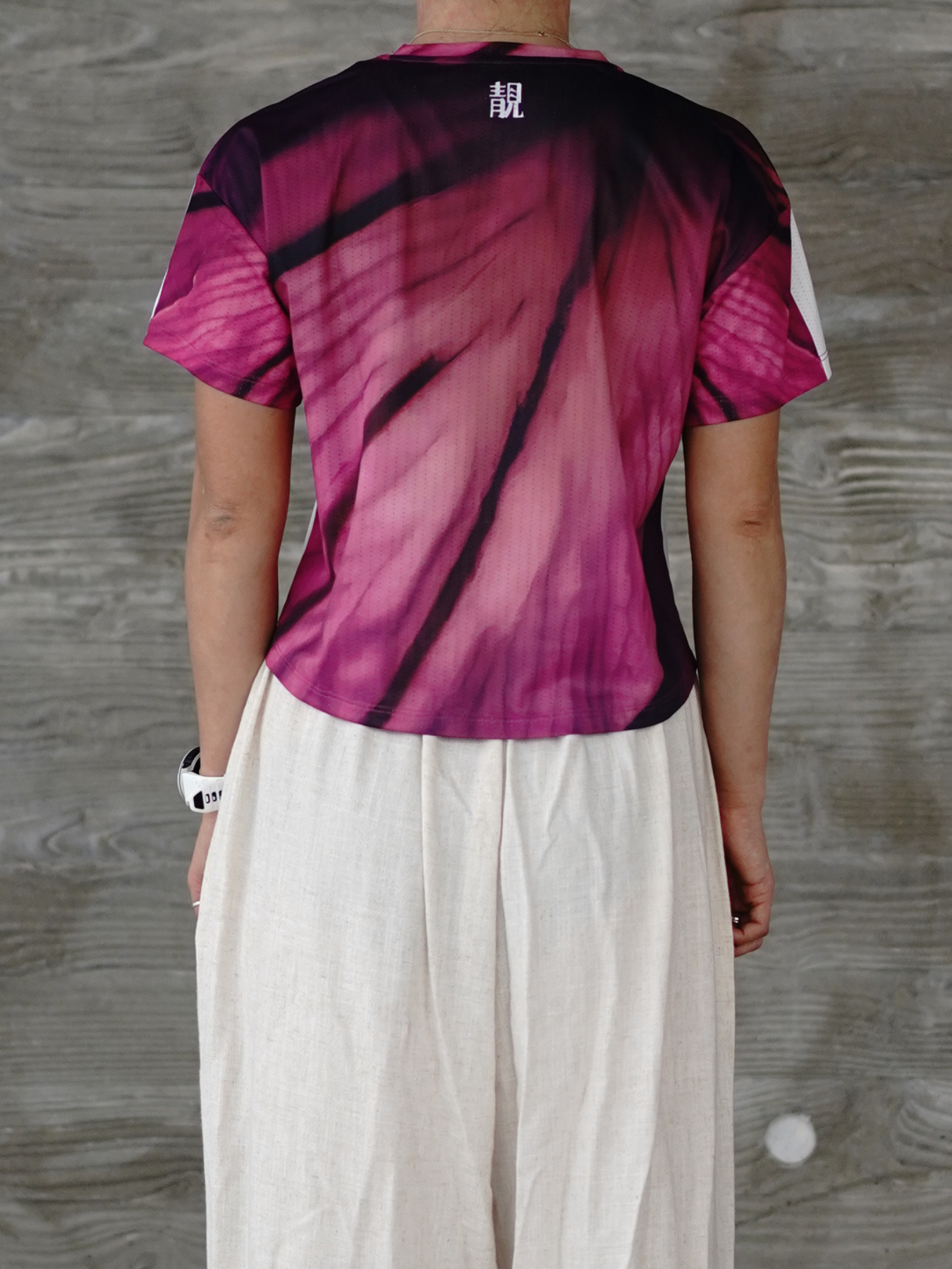 LANG x Participation HK LA Flow Crop Tee