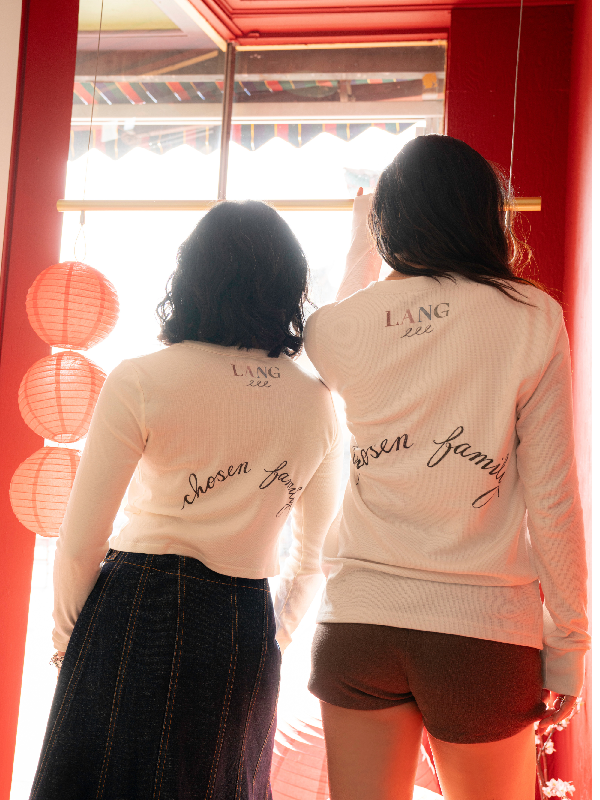 LANG x eee Studio Lunar New Year BB long sleeve tee