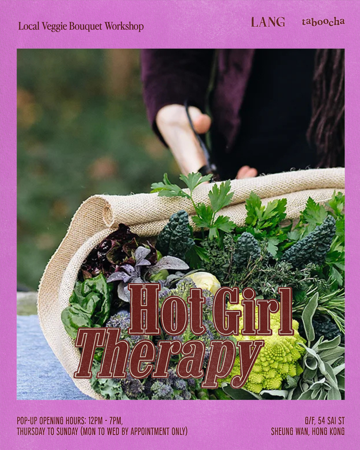 Local Veggie Bouquet Workshop