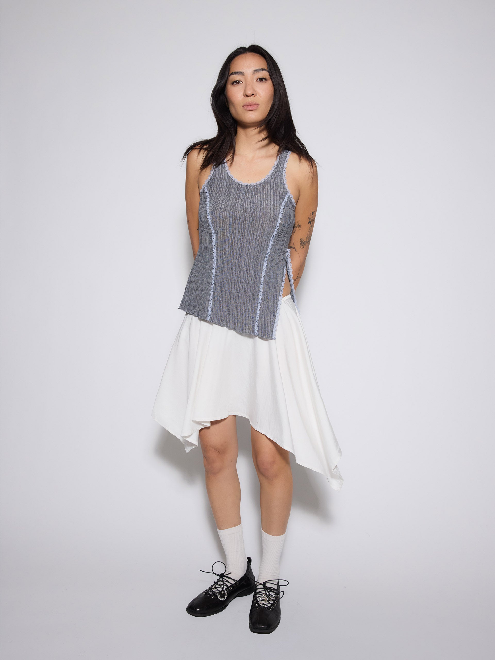 Sophie Lace Trim Tank Top
