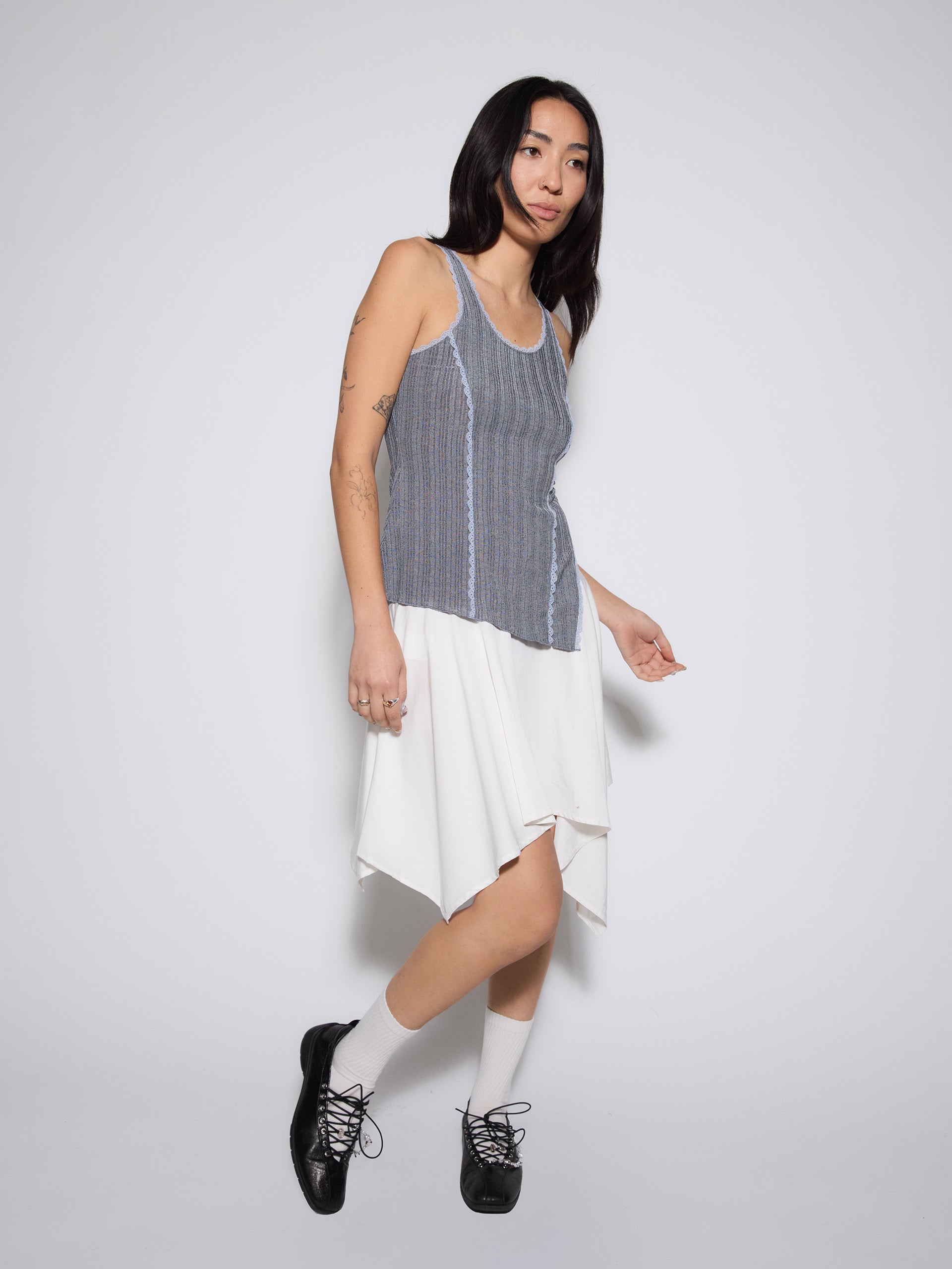 Sophie Lace Trim Tank Top