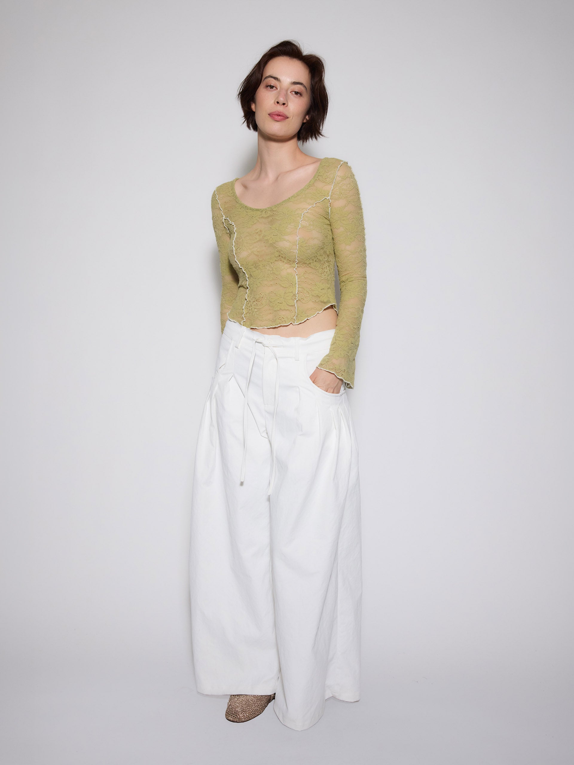 Jeannie Lace Top