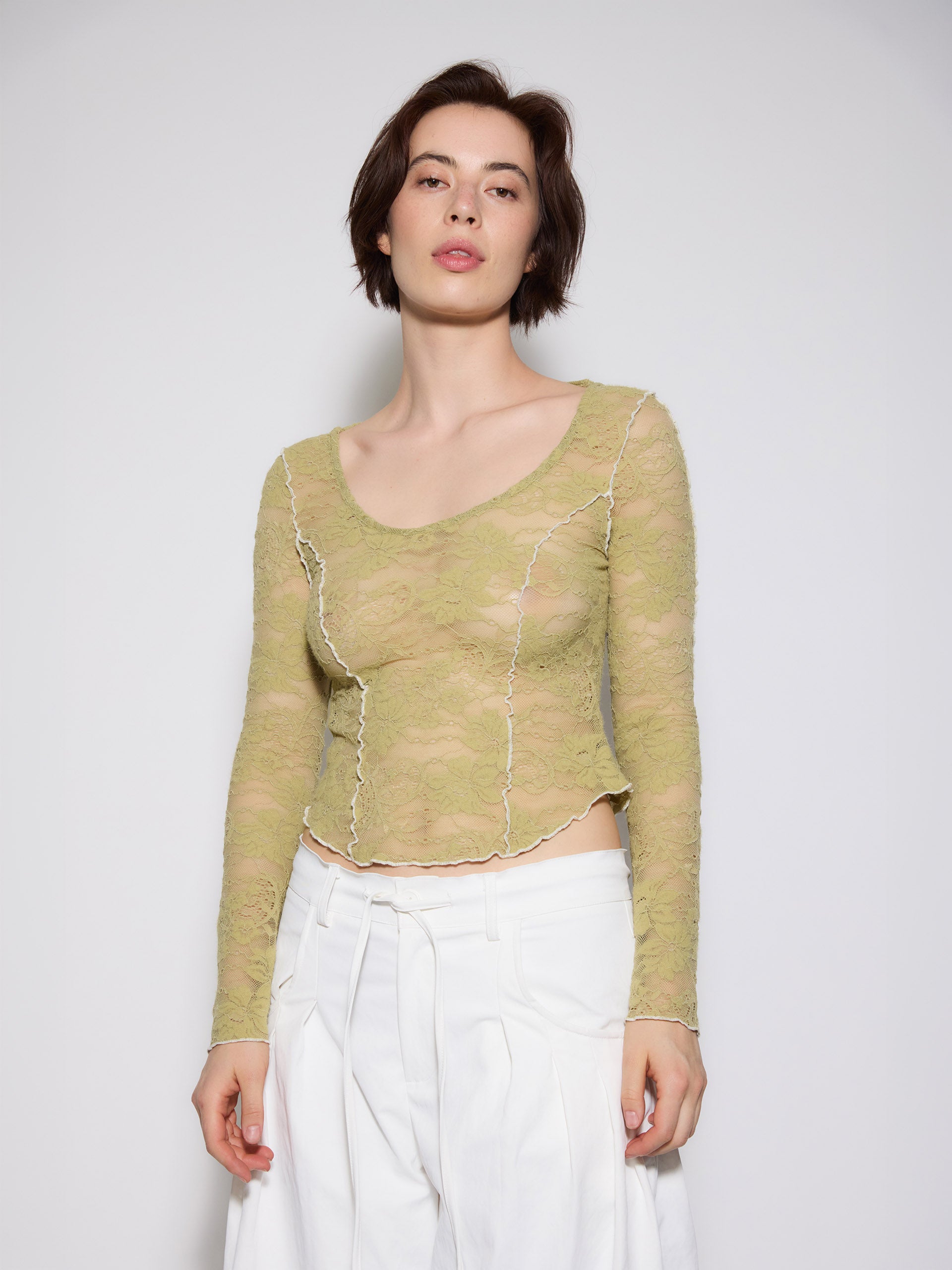 Jeannie Lace Top